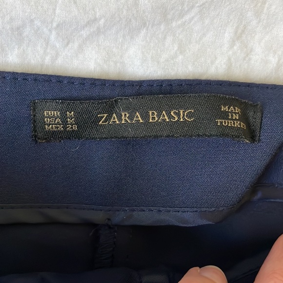 Zara Navy Cigarette Pants - Picture 7 of 11